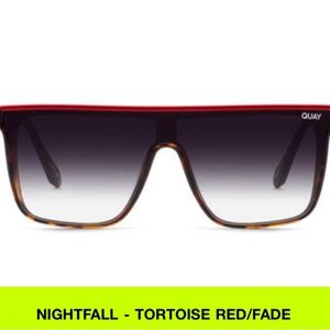 Quay Nightfall Tortoise Red/Fade